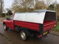 Pick-up conversion Factory Tipper with Cages & rear canopy.