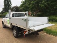 Toyota Hilux Extra cab. All alloy drop side
