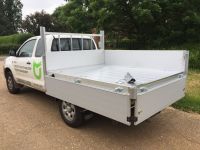 Toyota Hilux Extra cab. All alloy drop side