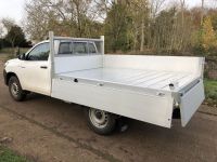 Toyota Hilux Single cab. All alloy drop side to carry Bee Hives