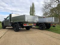 X2-Toyota Hilux Extra Cabs 4x4 Drop Sides with toolbox